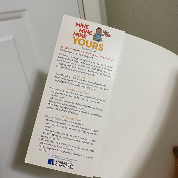 Mine Mine Mine Yours - by Kimberly Gee - Paperback MUST BE BUNDLED - Picture 3 of 4